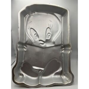 Vintage 1978 Tweety Bird Cake‎ Pan Warner Bros Aluminum Baking Mold